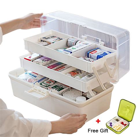 portable medicine storage box